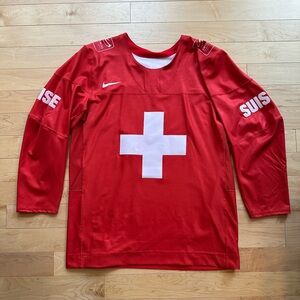 Switzerland Hockey team Nike jersey size L